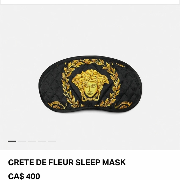 Versace Crete de Fleur Sleep Mask - Picture 7 of 12